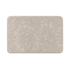 Flora Cushioned Botanical Memory Foam Bathmat - Grey