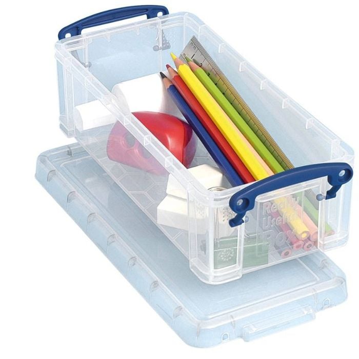 Really Useful Box - 0.9 Litre Clear