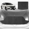 6D Diamond Car Boot Mat for Honda Civic (10th Gen)2016-2021-Cargo Mat-Black-Outback GT