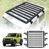 Flat Roof Luggage Rack For Suzuki Jimny 3-door 2018-onwards Multi-functional Expansion Platform Aluminum Alloy