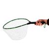 Snowbee Trout Fishing Landing Net With Magnetic Release Rubber Mesh Small (25")