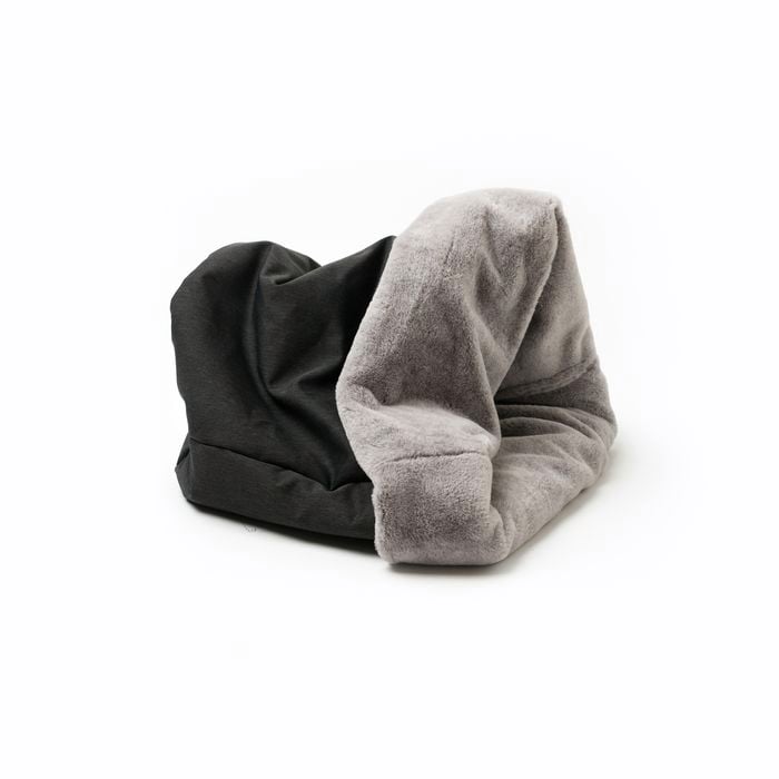 La Doggie Vita Reversible Snuggle Pod with Luxe Trim