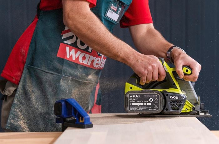 Cut timber to size