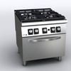 Fagor Kore 900 Series Gas 4 Burner With Gas Oven  - Oven Ranges (c-g941h)