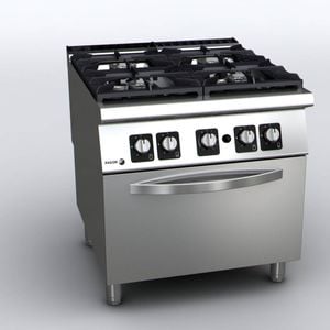 Fagor Kore 900 Series Gas 4 Burner With Gas Oven  - Oven Ranges (c-g941h)