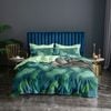 Fabric Fantastic Queen Size Kalena Leaves Quilt/Doona/Duvet Cover Set