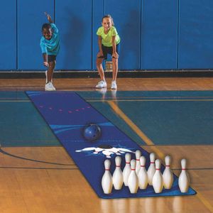 Bowling Package with Pins, 1.2kg Ball and 6m Long Bowling Carpet