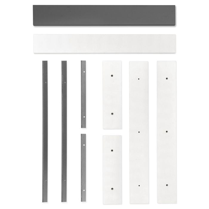 Kaboodle 600mm Smoked Grey Oven Tower Pack