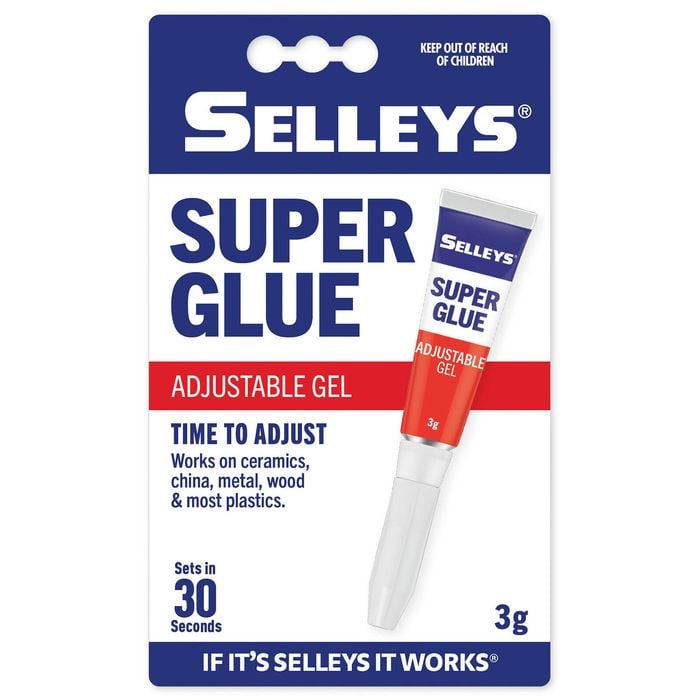 Selleys 3g Super Glue Adjustable Gel