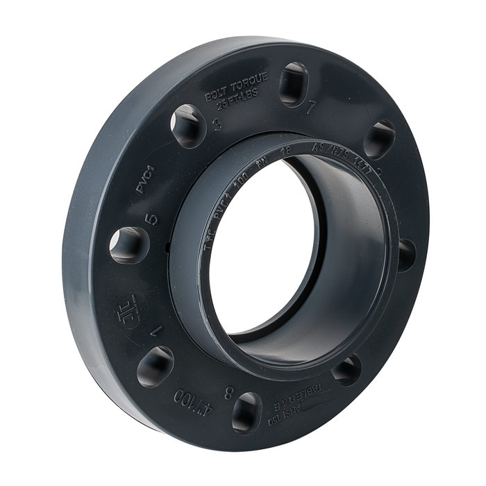 Holman 100mm PVC Pressure Van Stone Flange