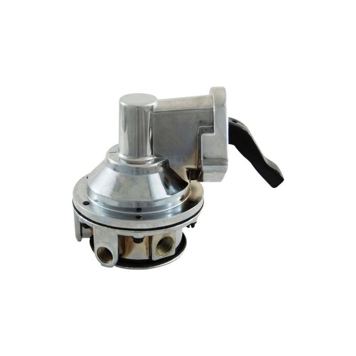 Cal Custom Big Block Chev Chrome Mechanical Fuel Pump 80 Gph