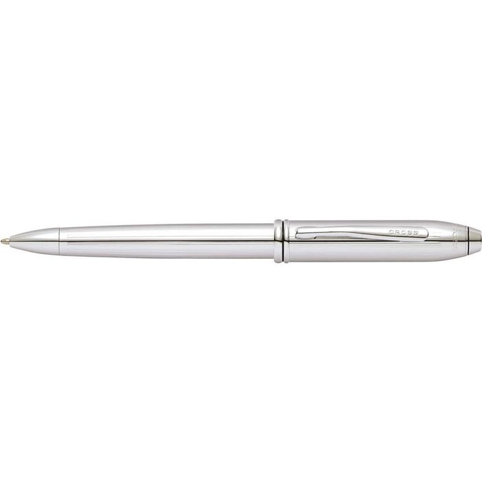 Cross Townsend Ball Point Pen Office Stationery Writing Lustrous Chrome Silver