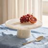 Cadence & Co. Chianti Resin Cake Stand Vanilla 28x28x11cm
