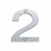 Sandleford 60mm Stainless Steel Numeral 2