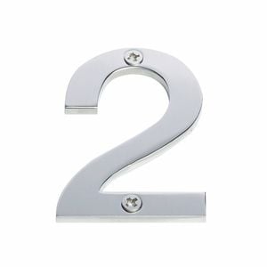 Sandleford 60mm Stainless Steel Numeral 2