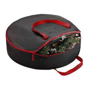 Catzon 60X18CM Christmas Storage Bag Waterproof Multipurpose Bag-RoundBlack