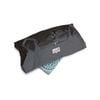 Sweet Goodbye COCOON - Soft Pet Casket - Burial & Cremation Ceremony Kit (Classic Cotton) | Black/Teal, Small