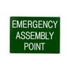 Brutus 450 x 600mm Emergency Assembly Point Plastic Sign 