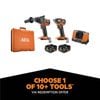 AEG 18V 2 Piece FUSION Heavy Duty 5.0Ah FORCE Kit