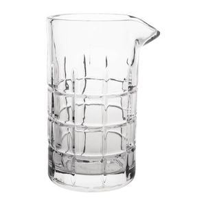 Olympia Cocktail Mixing Glass Speakeasy Style Cut Glass 580ml 165x90mm