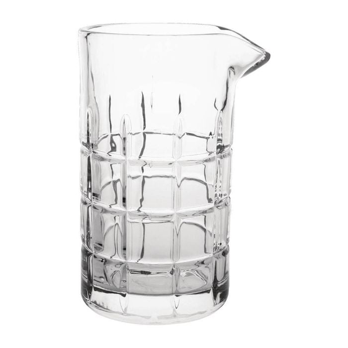 Olympia Cocktail Mixing Glass Speakeasy Style Cut Glass 580ml 165x90mm