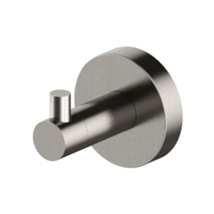 Gareth Ashton Brushed Nickel Poco Robe Hook