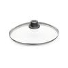 Woll Diamond Lite Fixed Knob Safety Glass Lid 30cm W/Knob