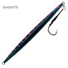 Black Magic Deep Water 200g Slim Fishing Jig Silhouette