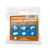 D-Line 9 Piece White Cable Cover Kit
