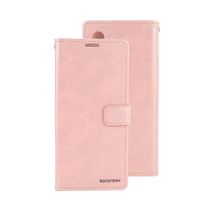 Goospery Bluemoon Diary For Galaxy A17 - Rose Gold