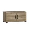 Practa Lowline TV Entertainment Unit Bundle 2 Doors - Oak