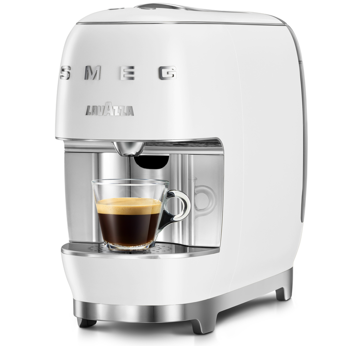 Lavazza, A Modo Mio Smeg, Capsule Coffee Machine, White