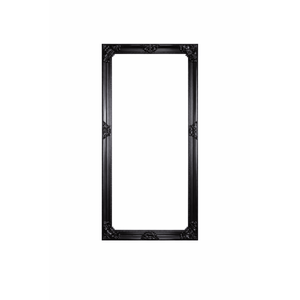 Elegant Collections Black French Provincial Mirror X-Large