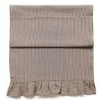 Check Table Runner Earth Brown