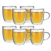 Bialetti Double Wall Capri Glasses - 350ml X 8