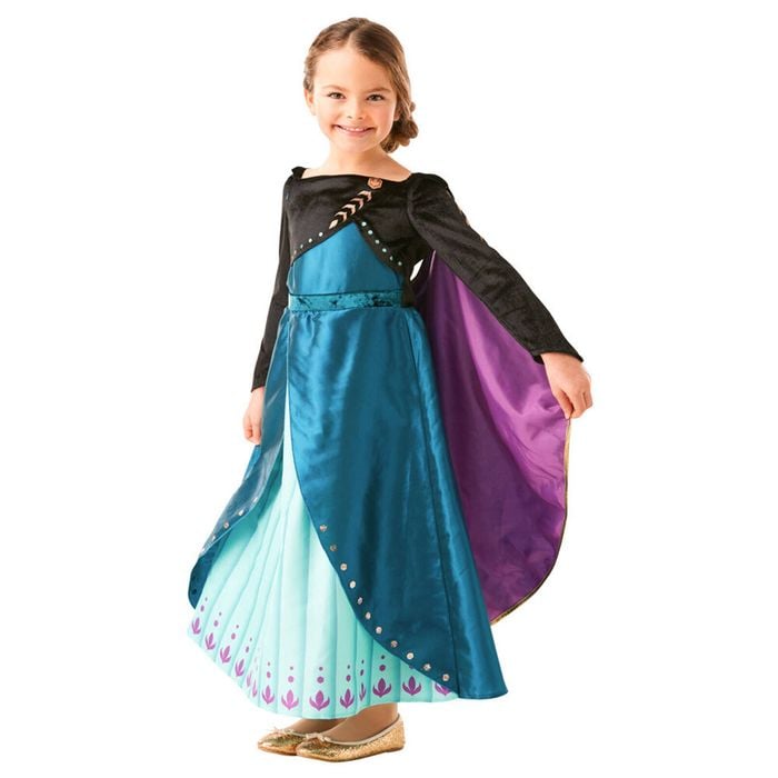 Rubies Anna Queen Disney Princesses Kids Premium Costume Frozen 2 Size 6-8y