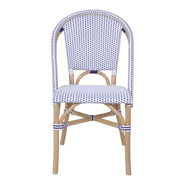 Home Bazar Black And White Parisian Dining Chair