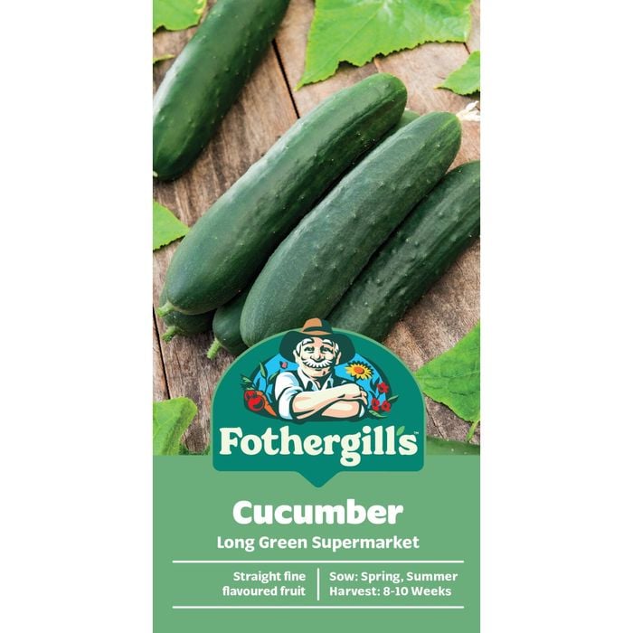 Fothergill's Long Green Cucumber Vegetable Seeds