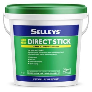 Selleys Liquid Nails 14kg Direct Stick Timber Flooring Adhesive