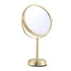 Embellir Makeup Mirror 20x20cm 1X 5X Magnifying Rotation Tabletop Gold