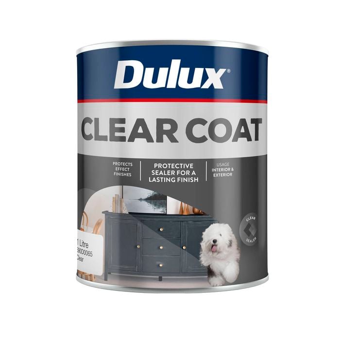 Dulux 1L Design Clear Top Coat