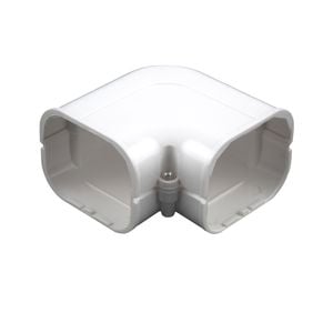 Stahl 100mm Air Conditioning Conduit Flat Elbow