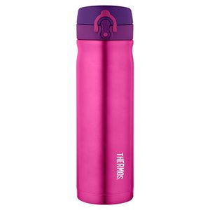 Thermos Vacuum Insulated Stainless Steel Hydration Water Drink Bottle Pink 470ml
