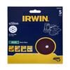 IRWIN 150mm 120 Grit 6 + 1 Holes Quick Fit Random Orbital Sanding Discs - 5 Pack