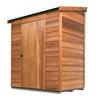 Cedar Shed 1.8 x 1.2m Hampshire with Steel Roof