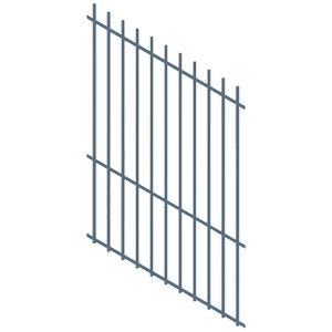 ProtectorAl 350 - 1200 x 1800mm Deep Ocean Raked 16-30º Batten Pool Fence Panel