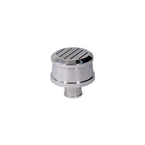 Polished Aluminium Push In Breather Cap Ball Milled Valve Cover Rocker Cover