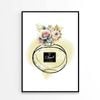 Green Colored Elegant Fashion Perfume Design Print 100% Australian Made 60x90cm (Poster)