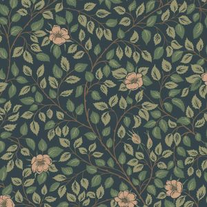 Wallpaper Trader Solliden Wallpaper Roll 10.05m X 53cm, Midnight Blue