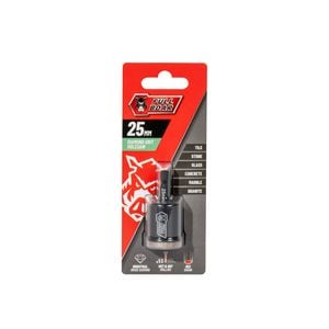 Full Boar 25mm Diamond Grit 1/4" Hex Shank Holesaw Bit